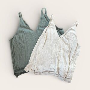 2-Pack Athleta Daydream Sweater Sleep Tank Tops